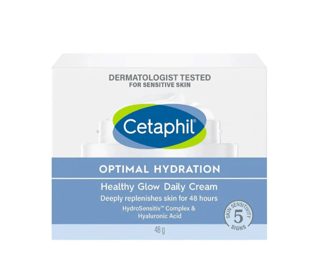 Cetaphil Optimal Hydration Healthy Glow Cream 48g