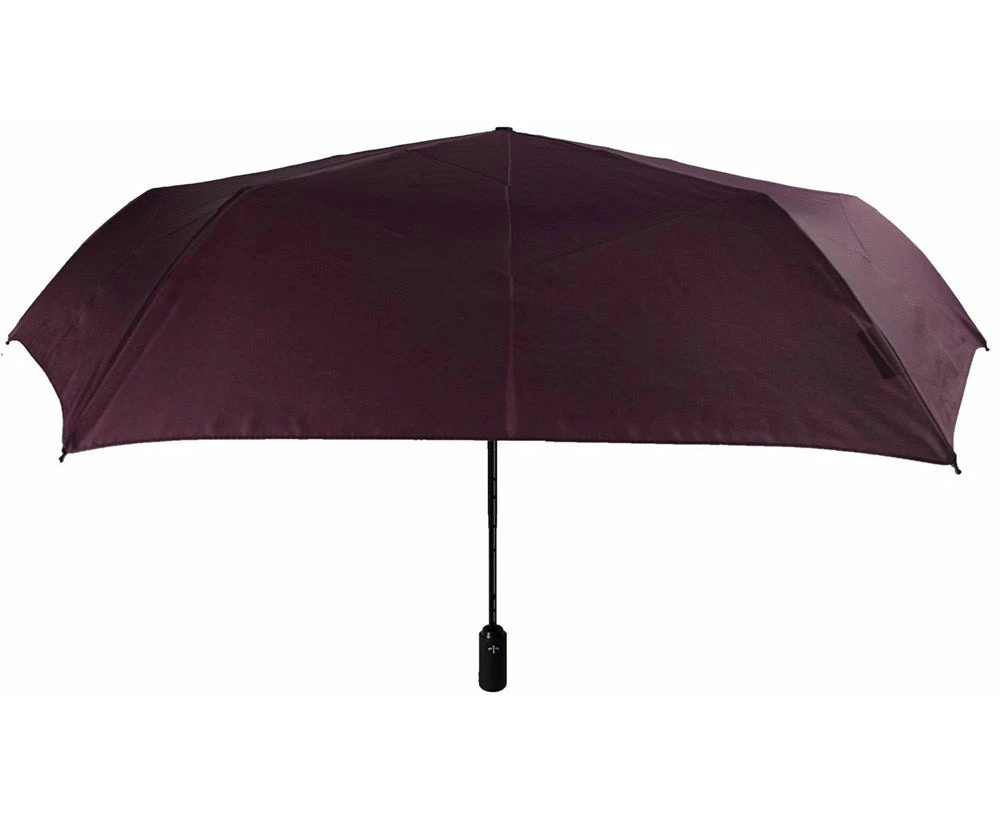 A.BROLLY Portobello Travel Folding Umbrella - Mid (Auto) - Purple