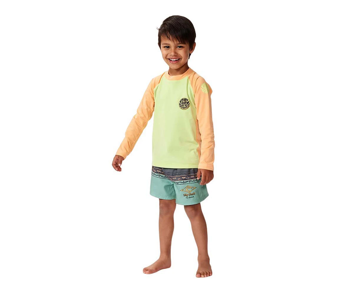 Rip Curl Icons UV Brushed L/S Toddler Boys