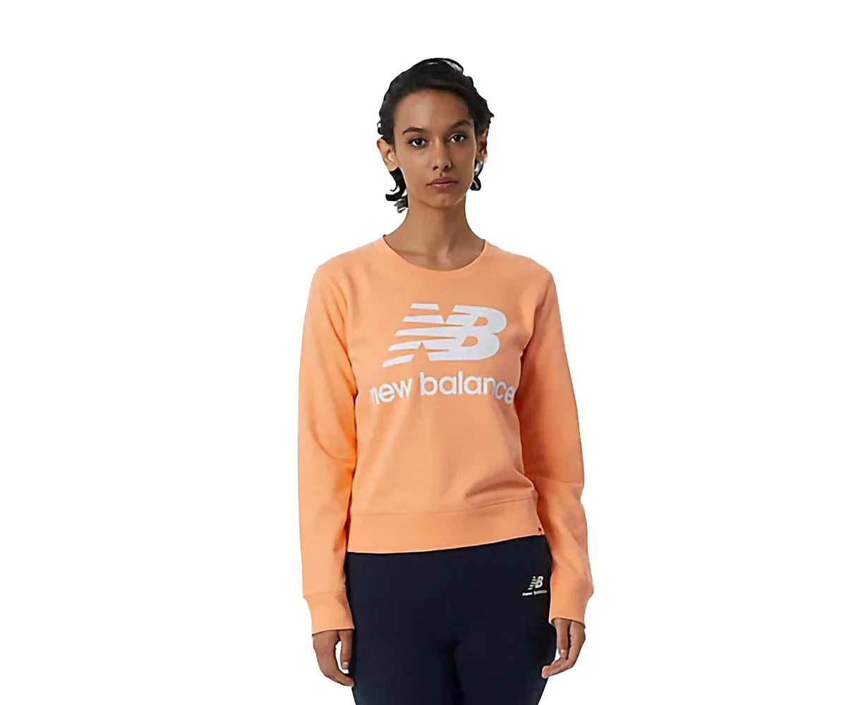 New Balance Essentials Crew Fleece Sweater Womens