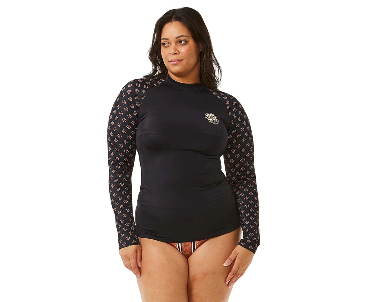 Rip Curl Pacific Dreams Long Sleeve UPF Rashguard Womens