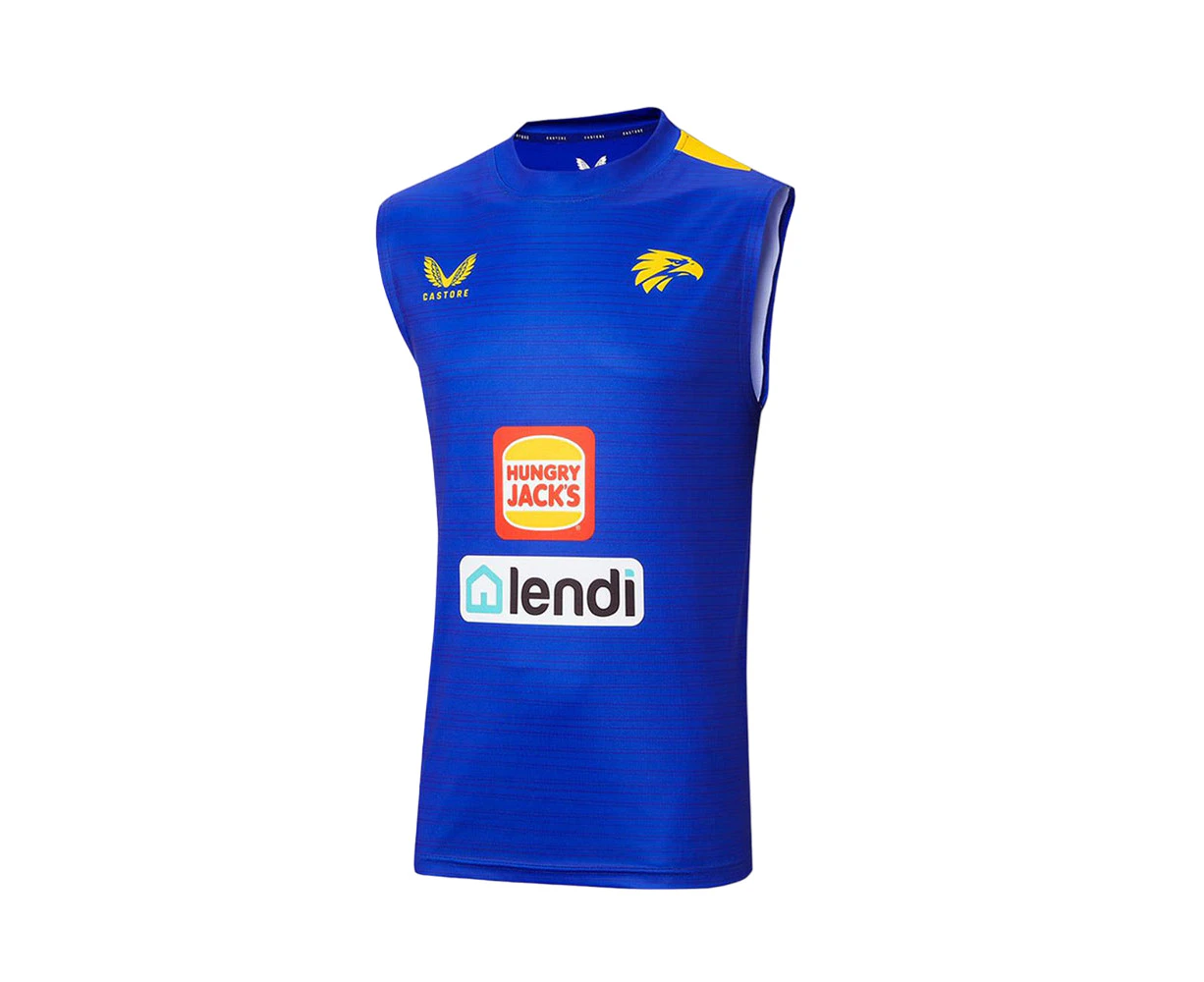 West Coast Eagles Training Singlet Mens 2022