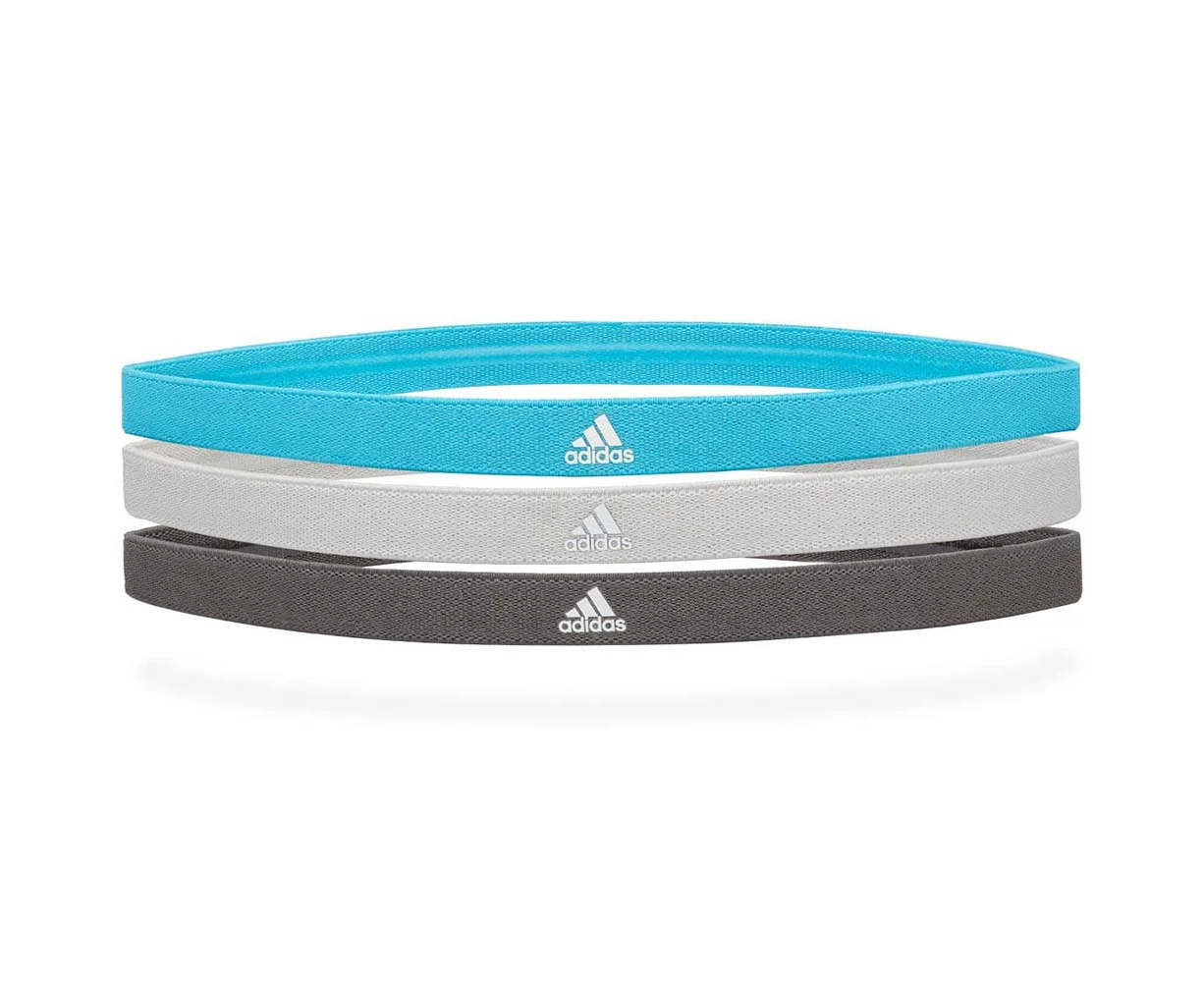 Adidas Sports Hair Bands (3 Pack)