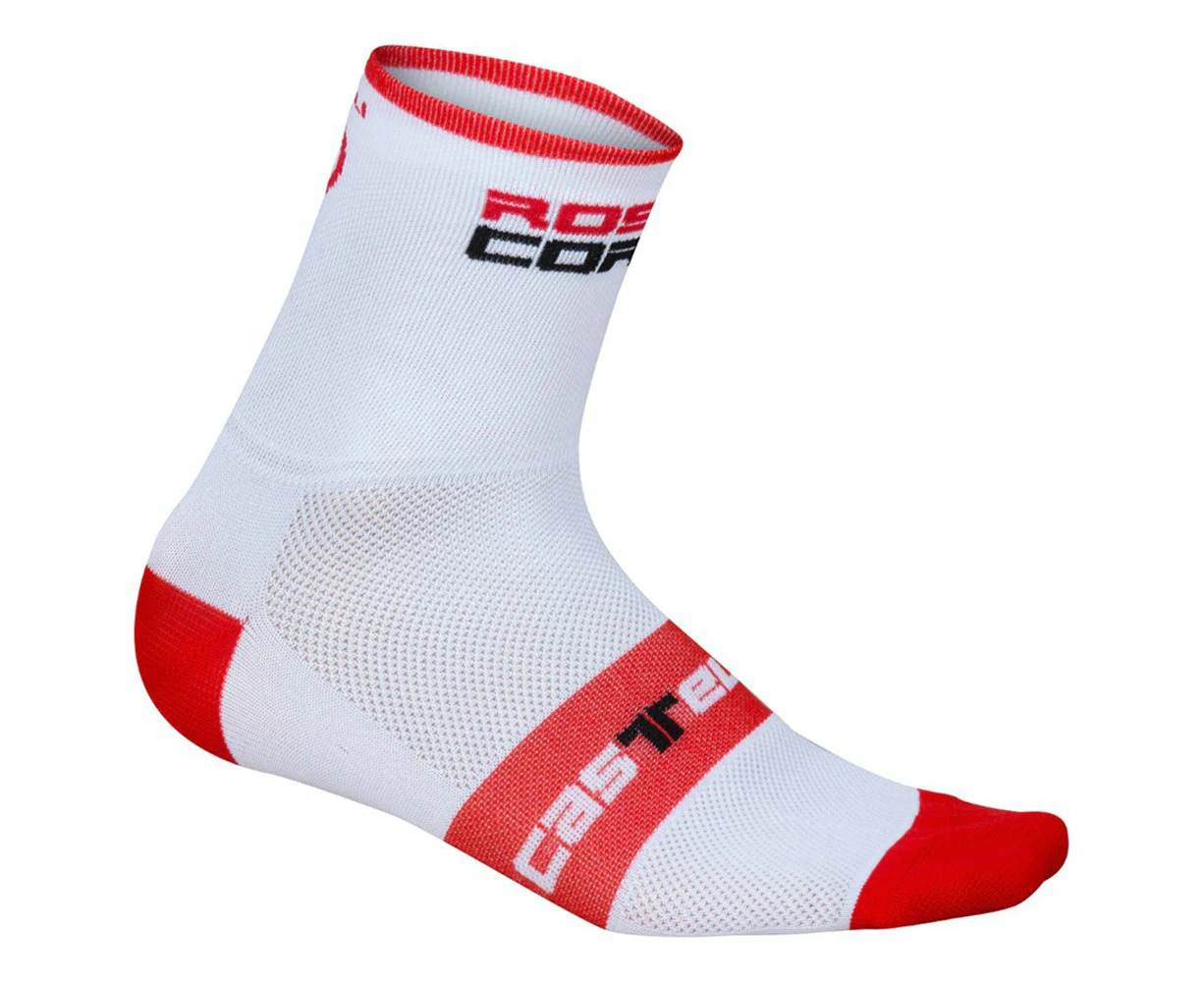 Castelli Rosso Corsa 9 Sock Mens 10021790