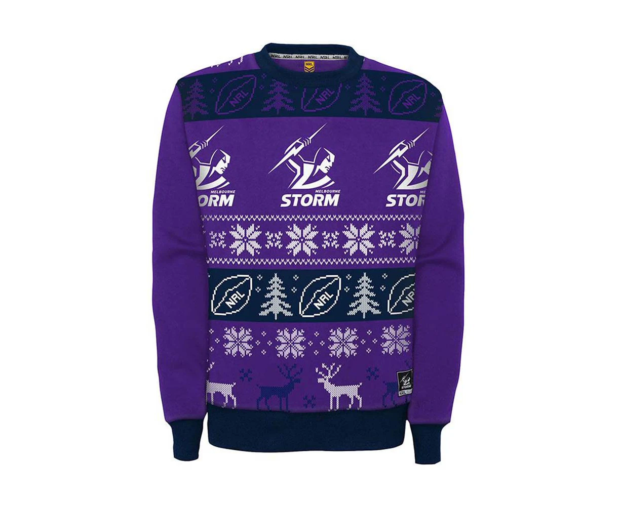 Outerstuff NRL Storm Xmas Crew Mens