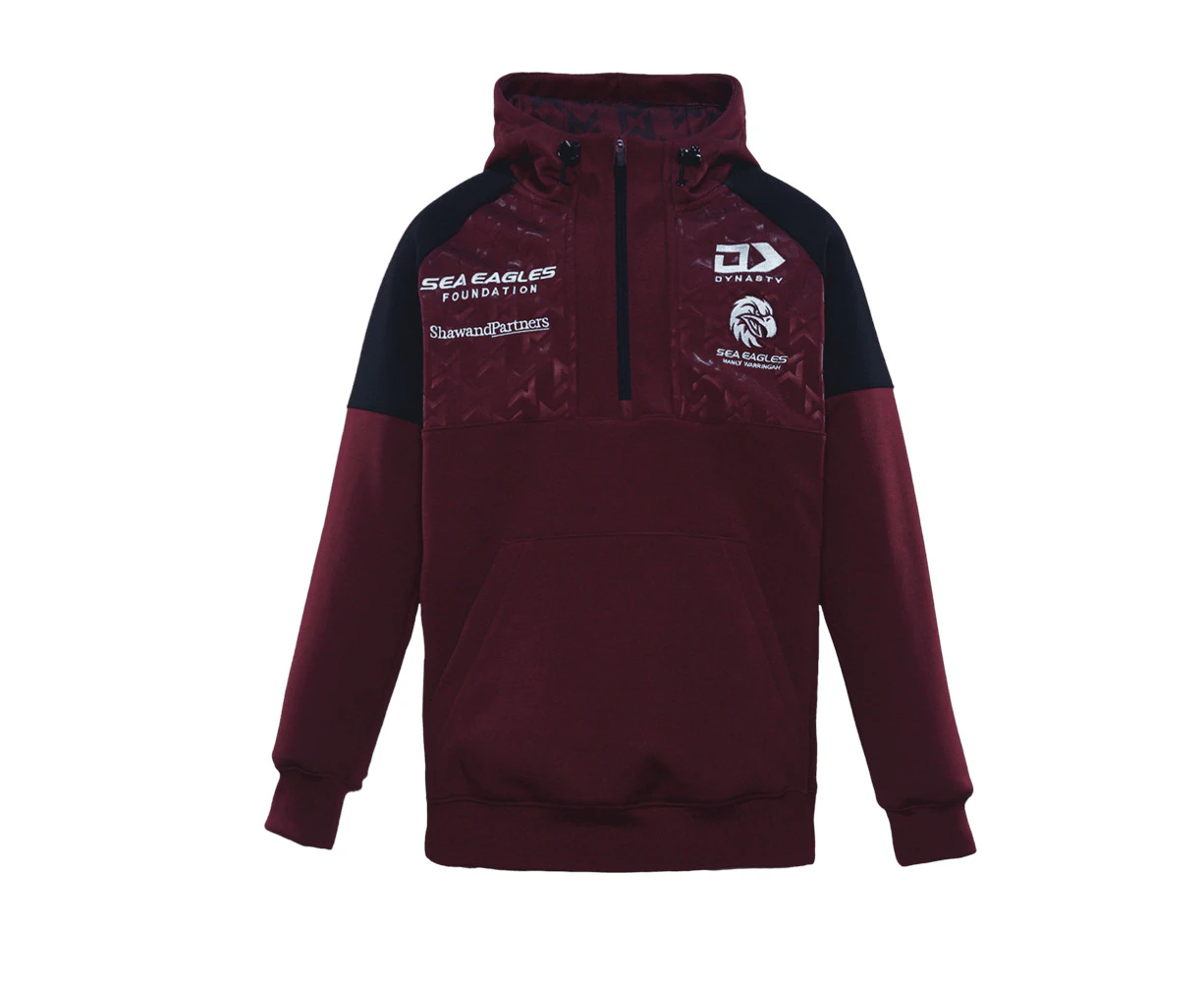 MW Sea Eagles 2024 Ecotek Qtr Zip Hoodie Junior