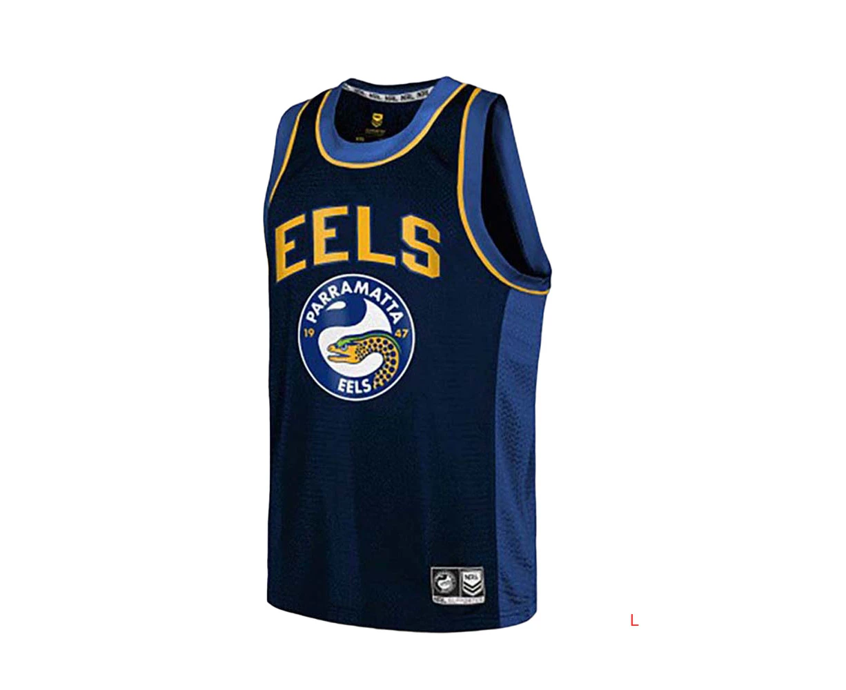 Outerstuff NRL Eels Mesh Singlet Mens