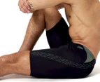 Speedo Men's Hyperboom Splice Jammers - Black/Country Green