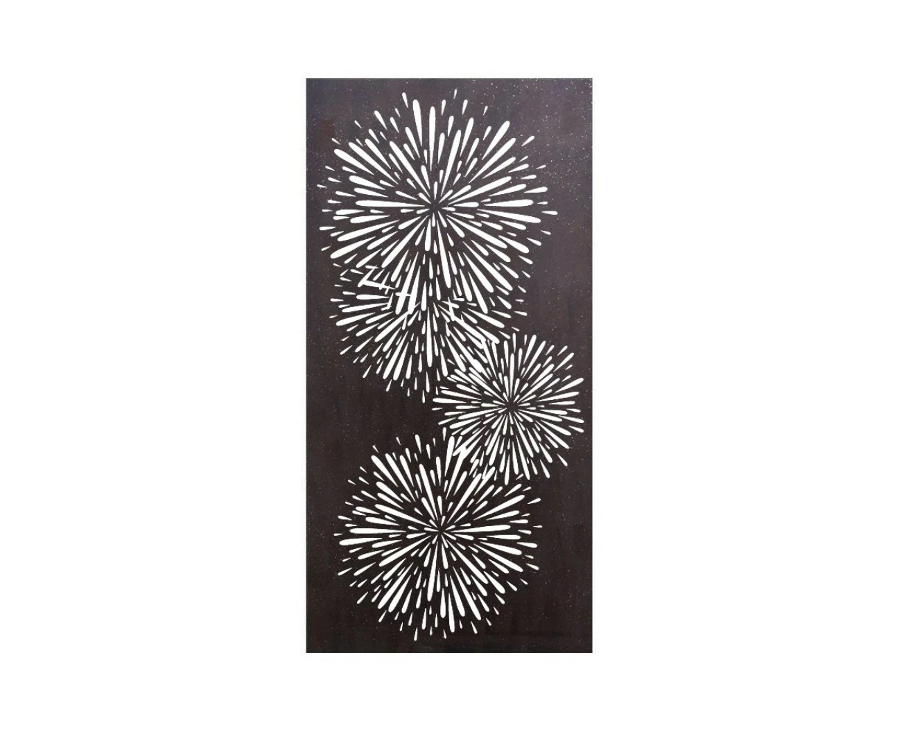 Sekit Painted Decorative Screen Fireworks 1190x590mm