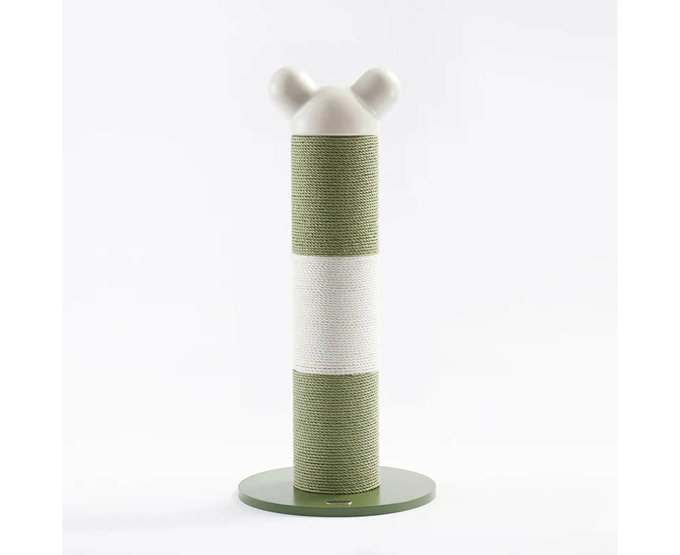 Makesure Nino Detachable Cactus Tall Cat Tree Scratcher Post - Mix B (Green*2 White*1+White Top)