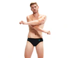 Speedo Men's Hyperboom Splice Briefs - Black/Bolt