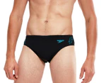 Speedo Men's Hyperboom Splice Briefs - Black/Bolt