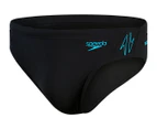 Speedo Men's Hyperboom Splice Briefs - Black/Bolt