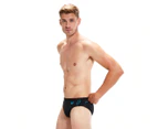 Speedo Men's Hyperboom Splice Briefs - Black/Bolt