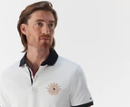 Tommy Hilfiger Men's Trevor Short Sleeve Polo Shirt - Fresh White