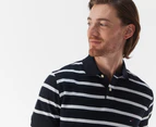 Tommy Hilfiger Men's Refined Stripe Polo Shirt - Desert Sky