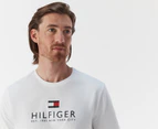 Tommy Hilfiger Men's Nathan Tee / T-Shirt / Tshirt - Optic White