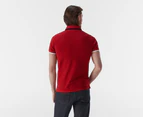 Tommy Hilfiger Men's Bradley Short Sleeve Slim Fit Polo Shirt - Primary Red