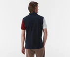 Tommy Hilfiger Men's Branded Colourblock Polo Shirt - Desert Sky