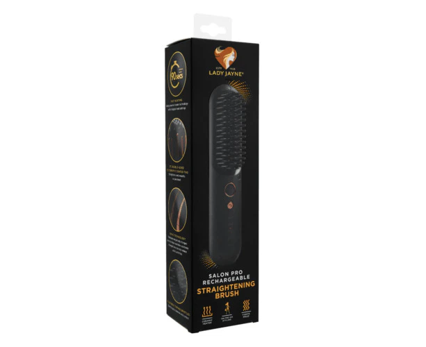 Lady Jayne Salon Pro Recharge Straightening Brush