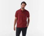 Tommy Hilfiger Men's Bold Stripe Polo Shirt - Regatta Red