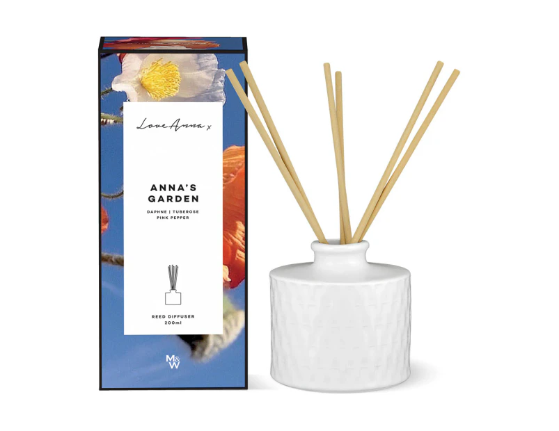 Love Anna Anna's Garden Daphne, Tuberose & Pink Pepper Reed Diffuser 200mL