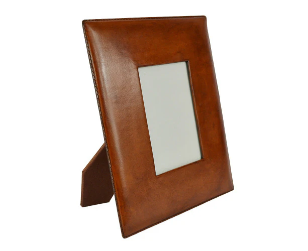 Leather Photo Frame - Tan