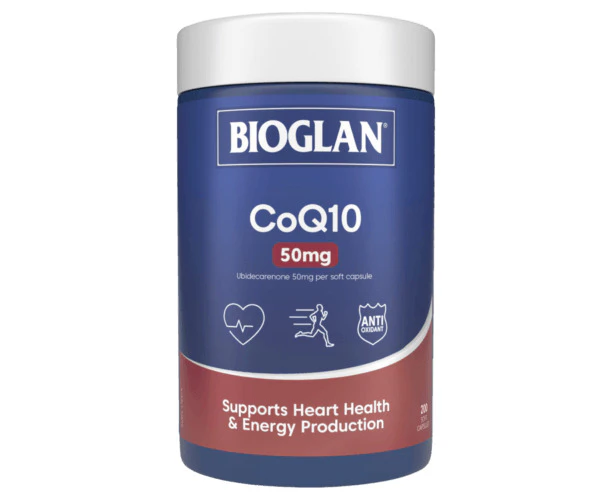 Bioglan CoQ10 50mg 200 Capsules