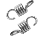 2Pcs Hanging Hooks Weight Spring Hammock Supported Spring Chair For Porch Chairs Hanging Swings