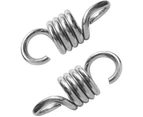 2Pcs Hanging Hooks Weight Spring Hammock Supported Spring Chair For Porch Chairs Hanging Swings