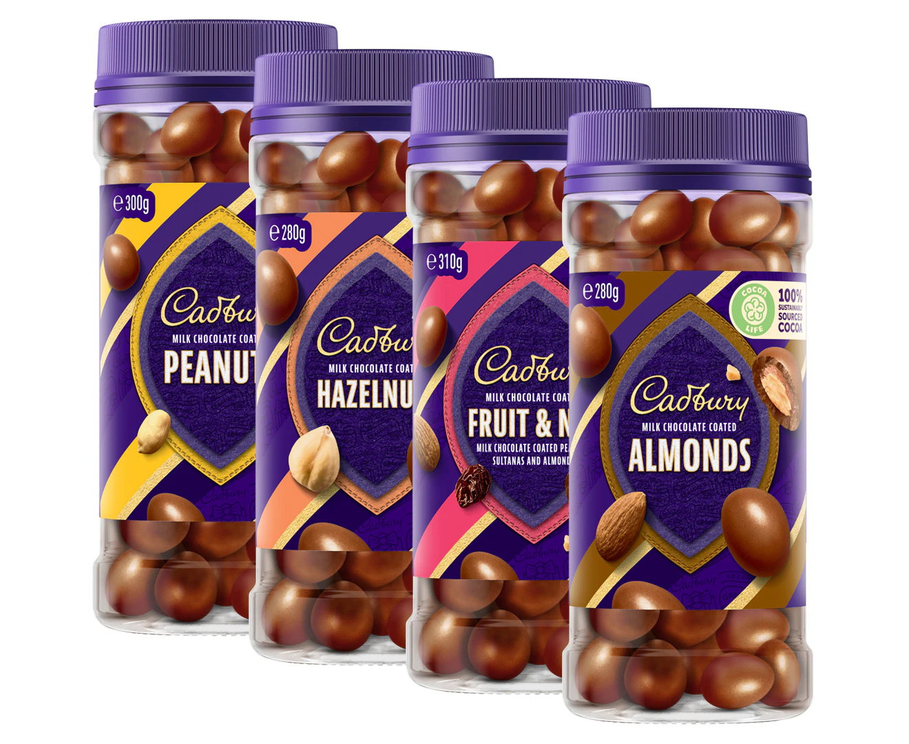 Cadbury Coated Milk Chocolate Variety Pack