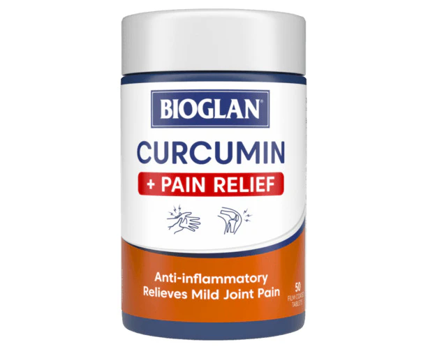 Bioglan Curcumin Plus Pain Relief 50 Tablets