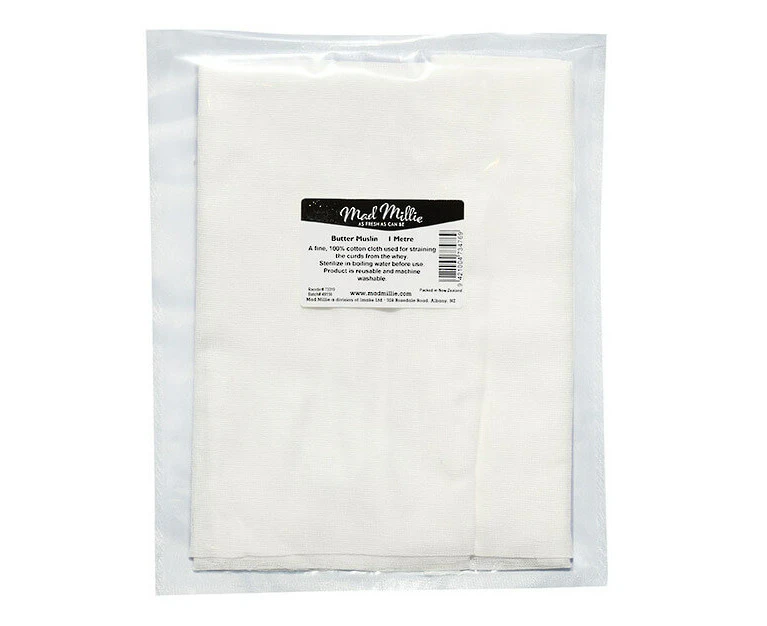 Mad Millie Cheese Cloth / Butter Muslin - 1m - Mad Millie