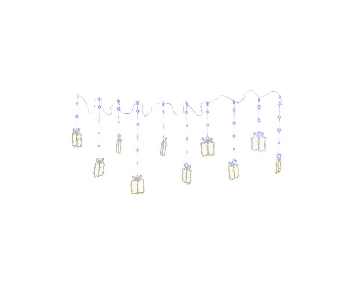 CarolCraft 5M Christmas Lights Icicle String Light with Hanging Gift Box 160 LED