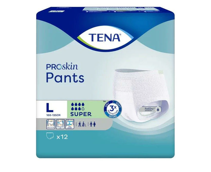 Tena Pants Super Large 12 Pack