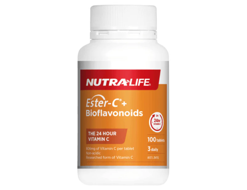 Nutralife Ester-C 1000Mg + BioflavoNature's Ownids Tabs 100