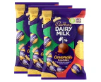 3 x Cadbury Dairy Milk Caramello Baubles 114g