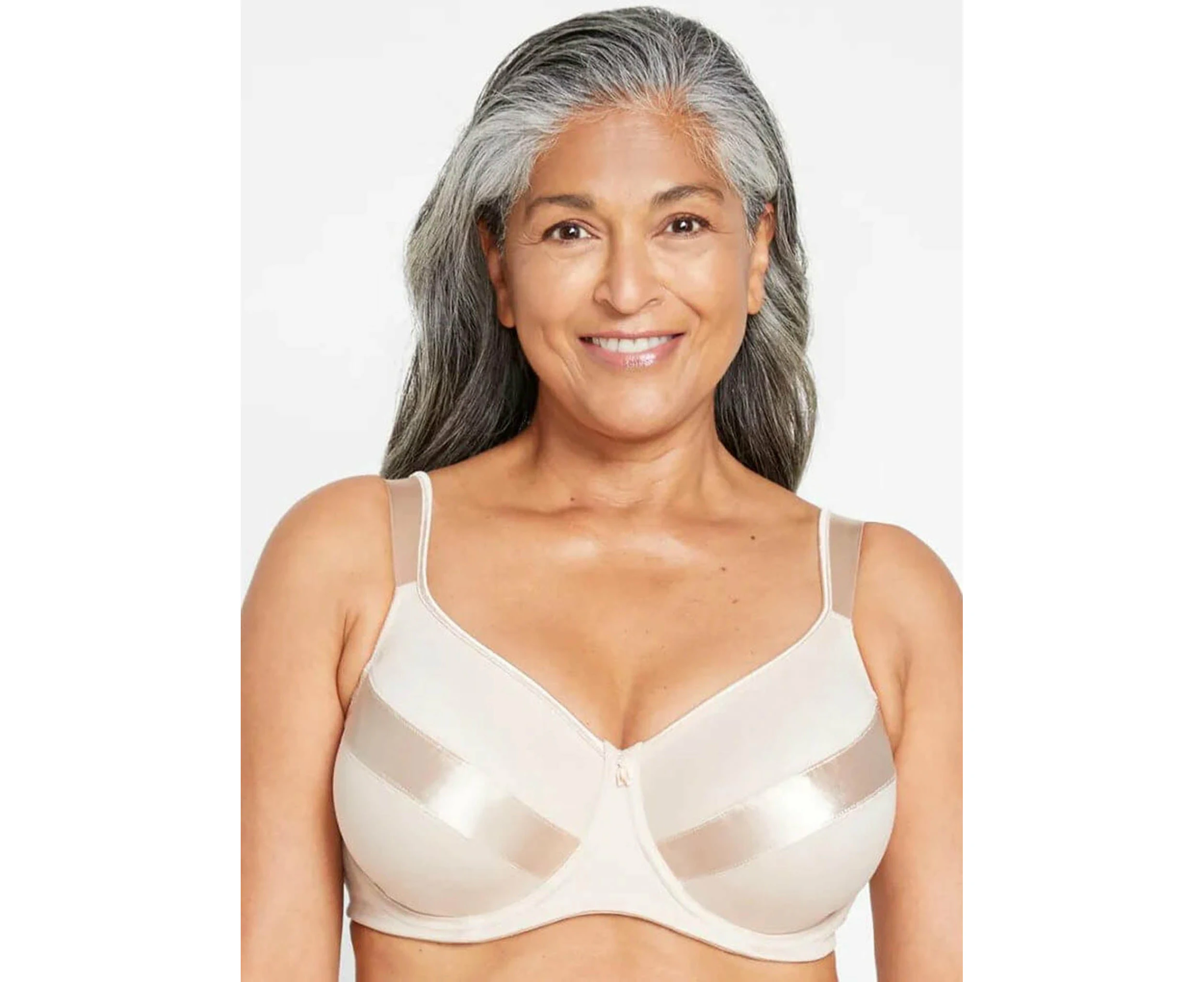 Hanes - Berlei Bonds Jockey Hosier Berlei Minimising Comfort Bra - Soft Powder