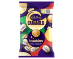 3 x Cadbury Caramilk Baubles 112g