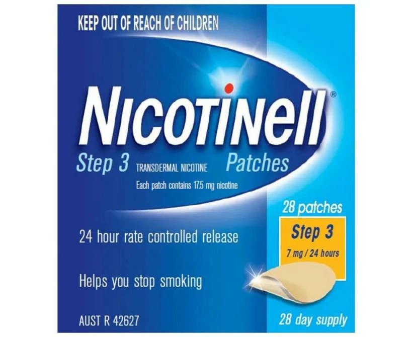 Nicotinell Patches Step 3 7mg 28 Patches