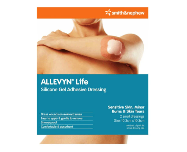 Allevyn Life Small 10.3X10.3CM 2Pack