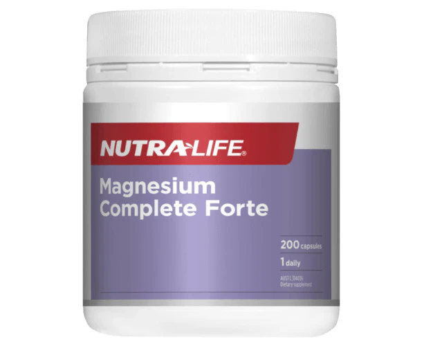 Nutra-Life Magnesium Forte Daily 200 Capsules