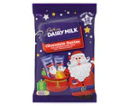 3 x Cadbury Dairy Milk Chocolate Santa Share Pack 144g