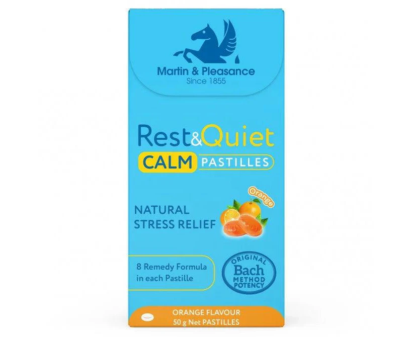 Rest & Quiet Calm Pastilles Orange 50g