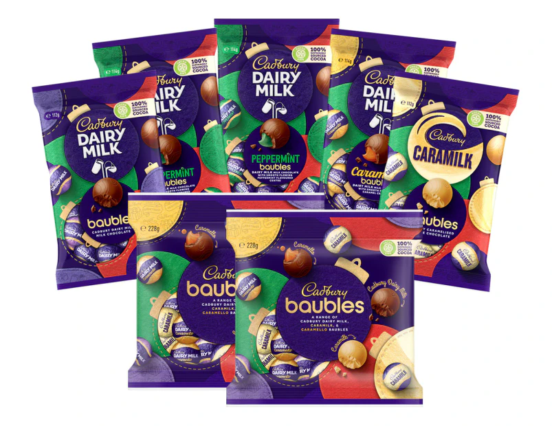 Cadbury Christmas Bauble Variety Pack