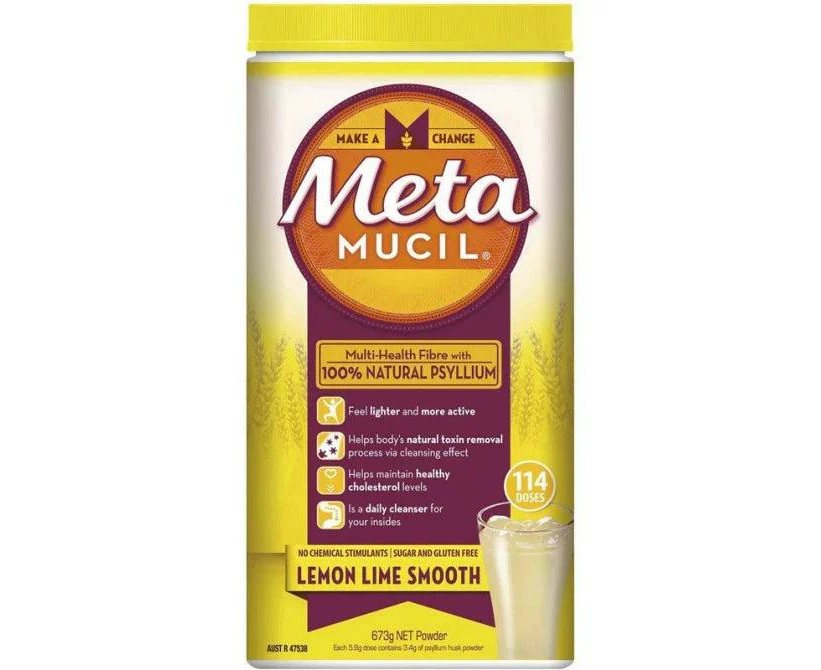 Metamucil Lemon Lime Smooth Fibre Powder 673g