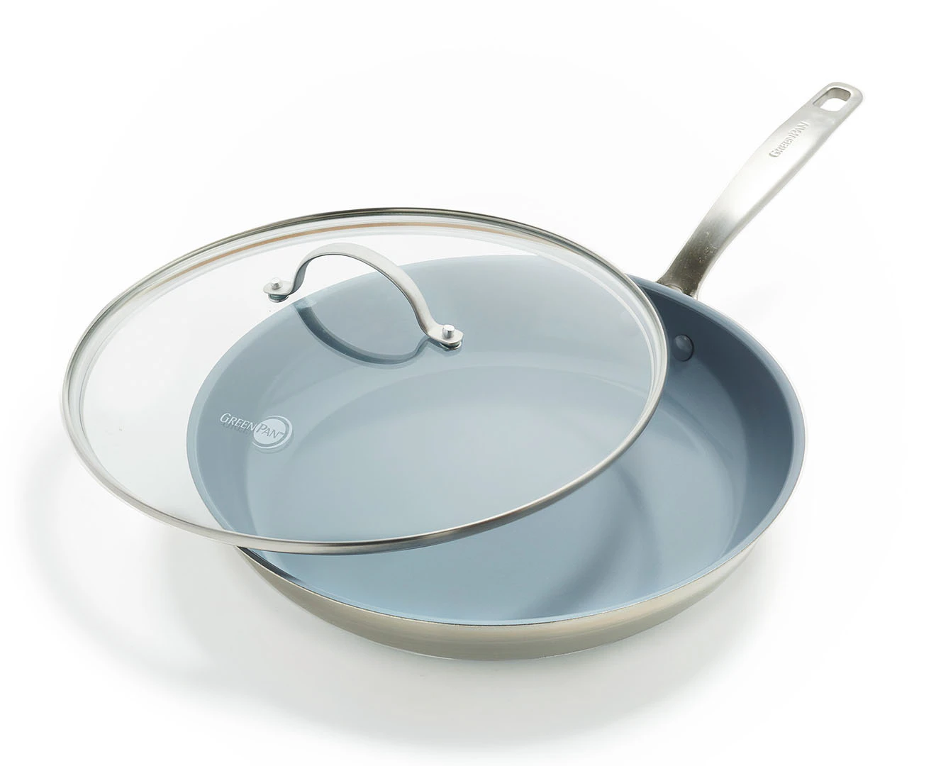 GreenPan 30cm Treviso Frypan w/ Lid