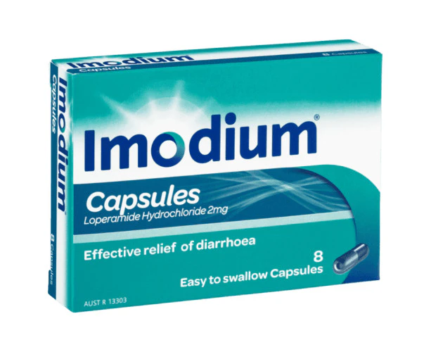 Imodium 2mg Capsules 8