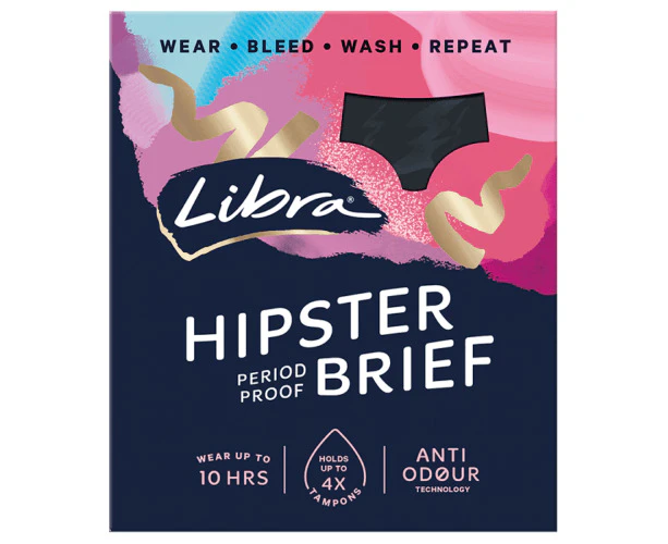 LIBRA UNDERWEAR HIPSTER BRIEF X-SMALL