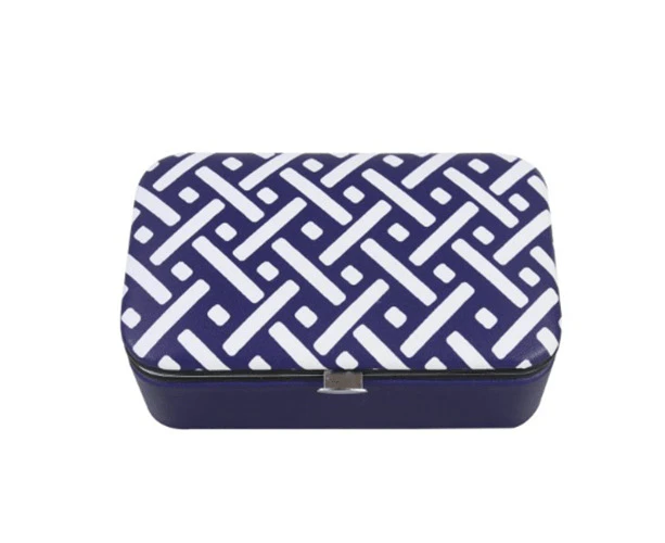 Wicked Sista Geo Weave Deluxe Jewelry Travel Case